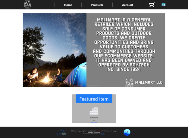 MallMart web application